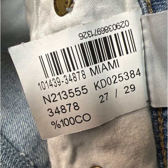 Mavi Miami Wide Flare Legs Women Jeans Size 27 100% Cotton NWT - Picture 10 of 10